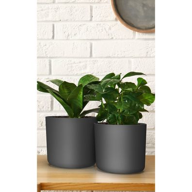 Gardenico Kvetináč Lora antracit, pr. 30 cm, pr. 30 cm