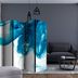 Paraván Blue smoke Dekorhome 135x172 cm (3-dielny)