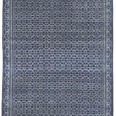 Diamond Carpets India Ručne viazaný kusový koberec Diamond DC-OC Denim blue / silver - 305x425 cm