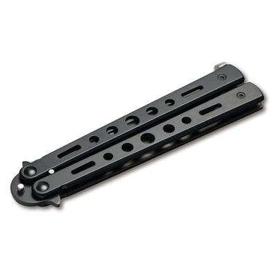 Böker - Vreckový nôž Magnum Balisong All Black 22,9 cm