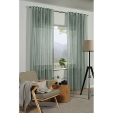 Zelená záclona 135x245 cm Zen Silence – Gardinia