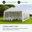 Blumfeldt Sommerfest, párty stan, 4 x 8 m, 500 g/m², PVC, nepremokavý, pozinkovaný
