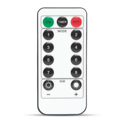 LED Dekoračná reťaz HALLOWEEN LED/5V/8 funkcií pavučina + diaľkové ovládanie