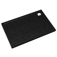 Sprchová vanička Caspar New Black Stone 80x120x4,5 3.2338/C/St
