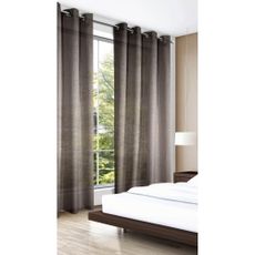 Hnedý záves 140x245 cm Struktura Uni – Sehlbach