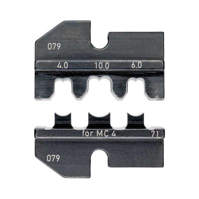 Knipex lisovací profil 97 49 71 - predĺženie pre solárne konektory MC 4 (Multi-Contact)