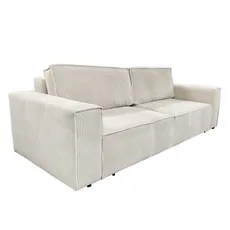 Rozkladacia pohovka, béžová, HARPERA BIG SOFA