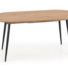 HALMAR Jídelní rozkládací stůl Colledo 120/160 cm dub Craft zlatý
