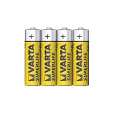Varta 2006 - 4 ks Zinkouhlíková batéria SUPERLIFE AA 1,5V