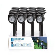 Aigostar - LED RGB solárna lampa LED/400mAh IP44
