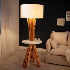 Stojacia lampa Servant 153cm longan wood