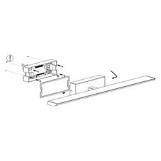 Eglo 900021 - LED RGBW Stmievateľné kúpeľňové osvetlenie zrkadla 21,5W/230V IP44
