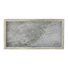 Mramorová dekoračná tácka 25,5x12,5 cm Majsa – Bloomingville