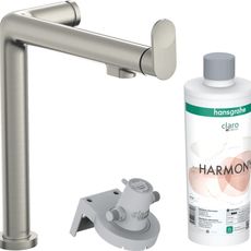 Drezová batéria Hansgrohe Aqittura bez výpuste nerez 76802800