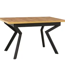 Rozkladací jedálenský stôl 4 Ikon 140-180x80 - dub wotan