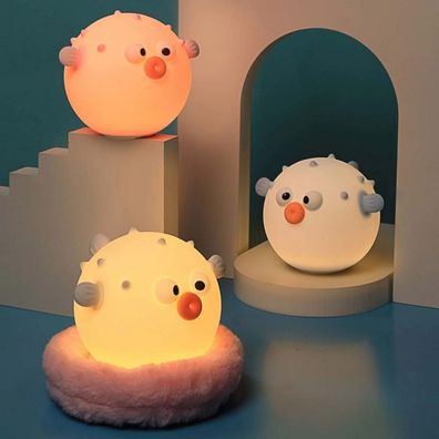 LED RGBW Stmievateľná detská dotyková lampa HELA LED/1W/5V USB 1200 mAh ružová