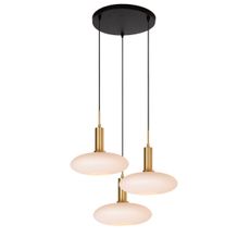 Lucide 25413/13/02 - Luster na lanku SINGALA 3xE27/60W/230V