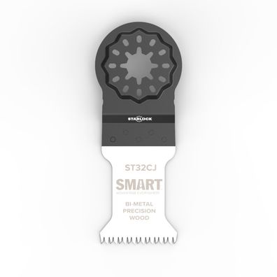 Ponorný pílový list SMART PROFI STARLOCK s hrubým ozubením na drevo a plast, 32 mm - 1 kus