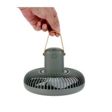 Zelená stolová lampa s ventilátorom na diaľkové ovládanie (výška 26 cm) Beyond – Gingko