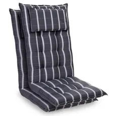 Blumfeldt Sylt, poduška s vysokou zadnou časťou, na vyššie polohovacie kreslo, vankúš, polyester, 50 x 120 x 9 cm, 2 x poduška