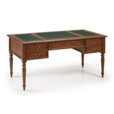 Estila Rustikálny luxusný písací stôl M-VINTAGE z masívu so zásuvkami 160cm