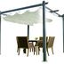 Hliníková pergola so zaťahovacou strechou 3,92 x 2,92 m Dekorhome