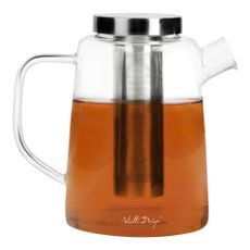 Sklenená čajová kanvica Vialli Design, 1,5 l