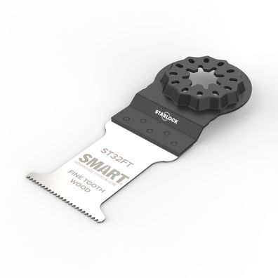 Ponorný pílový list SMART PROFI STARLOCK s jemnými zubami na drevo a plast, 32 mm - 1 kus