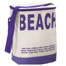 Chladiaca taška BEACH 20l | fialovo-béžová