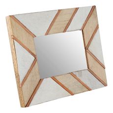 Bielo–béžový drevený rámček 19x24 cm Bowerbird – Premier Housewares