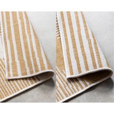ELLE Decoration , Kusový koberec Gemini 106017 Ochre z kolekcie Elle – na von aj na doma, 80x150, žltá, chodba / predsieň