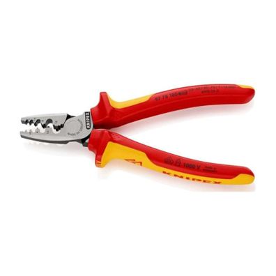 Krimpovacie kliešte VDE na koncové objímky Knipex 97 78 180