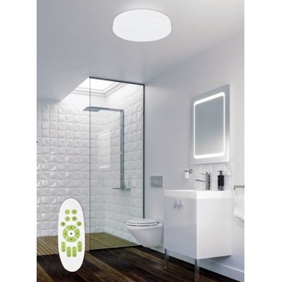 Top Light - LED Stmievateľné kúpeľňové stropné svietidlo LED/51W/230V IP44 + DO
