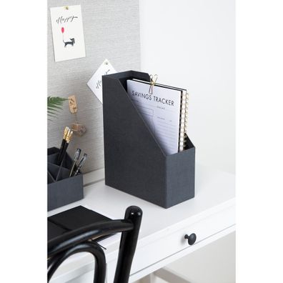 Kartónový organizér pre dokumenty Estelle Canvas Paper Laminate – Bigso