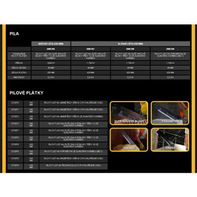 Pilový kotúč pre píly Aligator na jemné rezy dreva 295 mm DeWALT DT2970