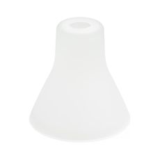 Náhradné sklo k lustru E27 pr. 20 cm biela