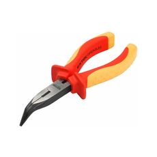 Extol Premium - Polguľaté zahnuté elekrikárske kliešte 160 mm