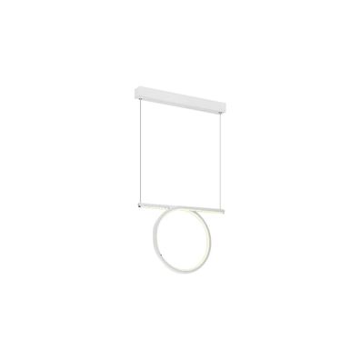 LED Luster na lanku LOOP LED/20W/230V biela