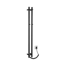 Sapho - Elektrický sušiak na uteráky PAPINADO 40W/230V 120 cm matná čierna