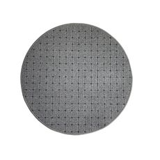 Vopi , Kusový koberec Udinese sivý kruh, 80x80 (priemer) kruh, šedá, chodba / predsieň