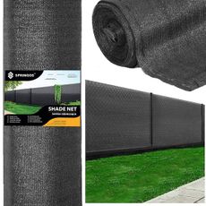 Tieniaca sieť 1,5x10 m 140g/m2 SPRINGOS SN0040 - čierna