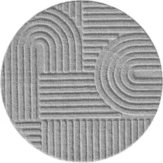 Svetlosivý okrúhly koberec ø 80 cm Art – Ayyildiz Carpets