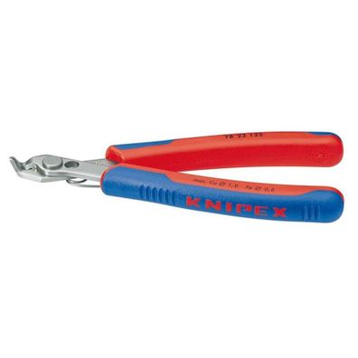 Štípacie kliešte ELECTRONIC Super-Knips 125 mm KNIPEX 78 23 125 - chrómované, plastové puzdrá