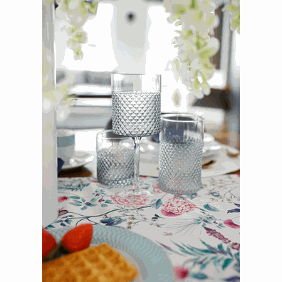 Poháre na víno, set 6 ks, 410 ml, číra, AVEIRO TYP 2