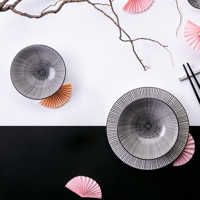 Porcelánový set 24 ks – Gaya Elements Fire - W0096