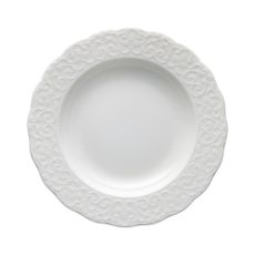 Biely hlboký porcelánový tanier ø 22 cm Gran Gala – Brandani