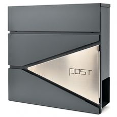 D3693 poštová schránka nerez / antracit Antracit / nerez