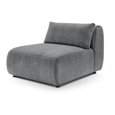 Sivý modul pohovky Jeanne – Bobochic Paris