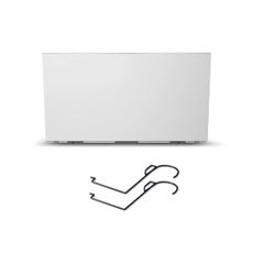NABBI DUC400W plastový balkónový kvetináč 39,5 cm biela