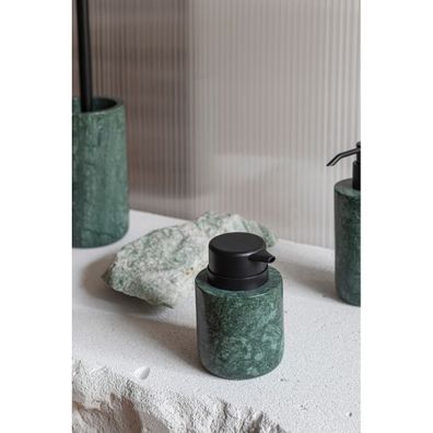 Tmavozelený mramorový dávkovač mydla 200 ml Marble – Mette Ditmer Denmark